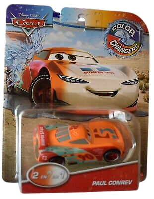 Disney Pixar Cars Colour Change Cars Paul Conrev